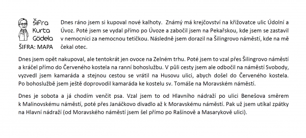 Mapa - text